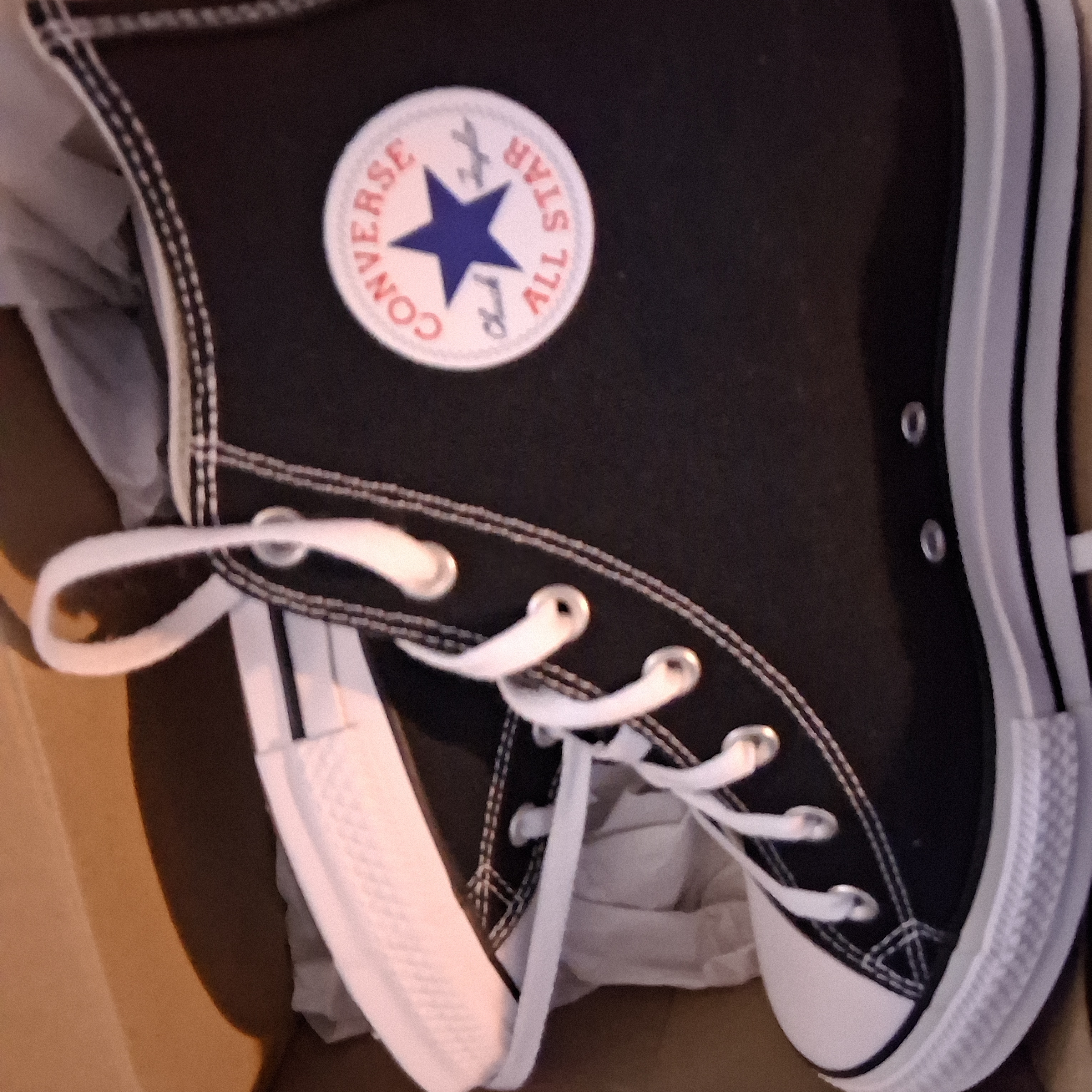 Converse Classic Black And White Wedge Heel Sneakers